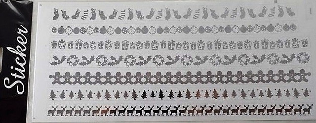 88097 - Christmas Sticker Selection