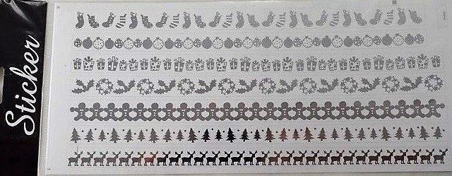 88097 - Christmas Sticker Selection-28 Multi