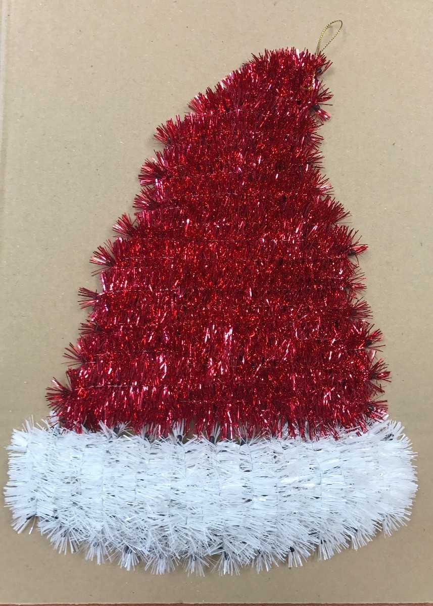 88137 - Santa Hat Hanging Decoration!-Red