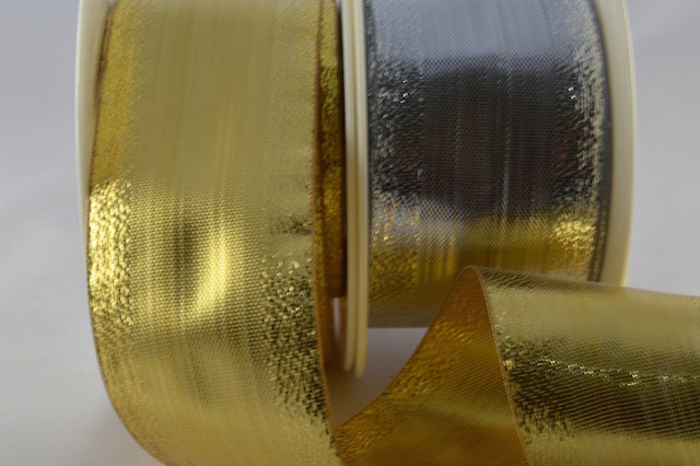 50018 - 10mm, 15mm, 25mm & 40mm Lurex Ribbon (25 Metres / 50 Metres)