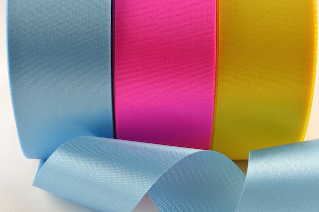 53784 - 11mm, 15mm, 24mm, 38mm, 50mm, 73mm, 100mm Acetate Satin Ribbon (50 Metres)