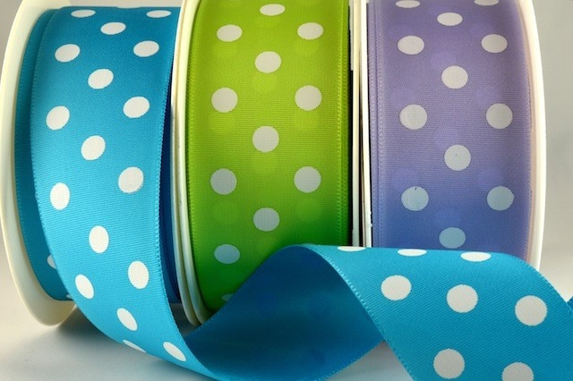 54204 - 38mm Polka Dot Ribbon (20 Metres)