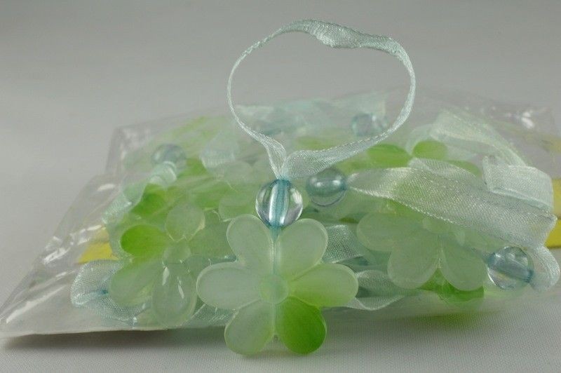 X350 - 24mm Sunflower & Sheer Loop Accessory (24 Pieces per pack)-24mm-73 Turquoise-1 Pack (24 Pieces)