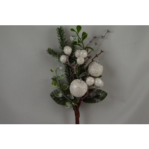 22054 - Winter branches with ice berries and a hint of sparkle.  Height 300mm  ,   Width  115mm 