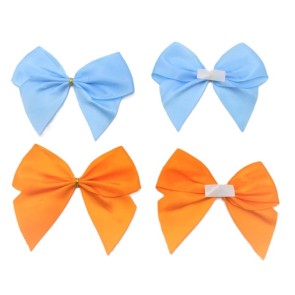 31171 - 40mm Double face satin Pre-tied Mini Bows available in various colours (A Fantastic price of £0.34 for 4 bows)
