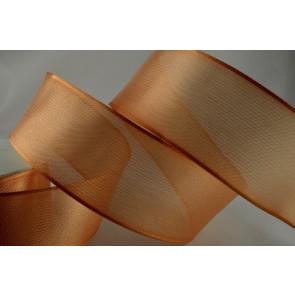 70mm x 20m Sheer Organza Wired Ribbon 27 Colours **Free UK 1st Class Postage** 