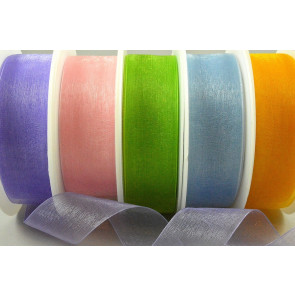 54419 - 3mm, 9mm, 15mm, 25mm, & 40mm Sheer Ribbon (25 Metres & 50 Metres)