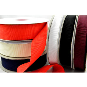 55099 - 16mm, 25mm & 38mm Soft Rayon Petersham Ribbon x 20 Metre Rolls!