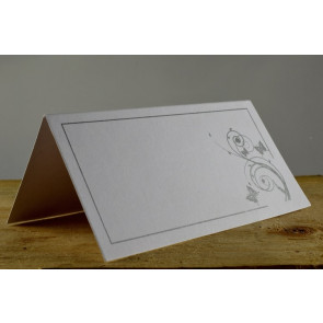 Y753 - 88011 - 50 White Place Cards (50 Pieces)-9.5cm x 10cm-01 White-1 Pack (50 Pieces)