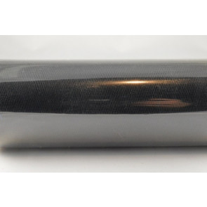 88016 - 150mm Black Coloured Nylon Tulle Fabric (10 Metres)