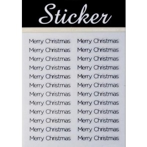 88088 - Merry Christmas Text Stickers-28 Multi