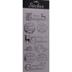 88098 - Dreaming of a White Christmas Sticker Pack-28 Multi