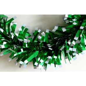 88141 - Green Christmas Wrapping Tinsel x 2 Metre Lengths!