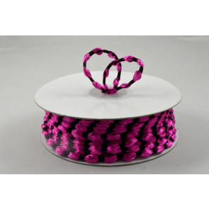 X332 - 3mm Woven Braided Thread x 25 Metre Rolls!-Fuschia