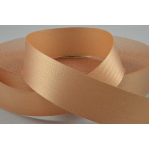 Y712 - 24mm Beige Acetate satin ribbon  x 100 metres