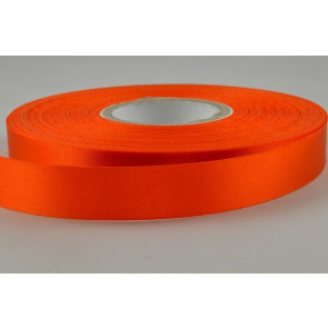 Y676 - 11mm  Orange Acetate satin ribbon  x 50 metres