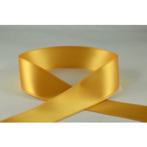93977 - 38mm Gold Double Sided Satin x 25 Metre Rolls!