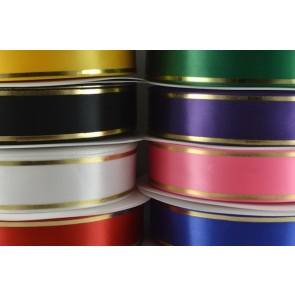 54350 - 25mm & 38mm Rosette Tramline Ribbon (100 Metres)