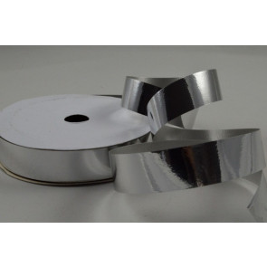77014 - 15mm Metallic Silver Polypropylene Ribbon x 10 Metre Rolls!!