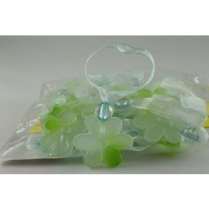X350 - 24mm Sunflower & Sheer Loop Accessory (24 Pieces per pack)-24mm-73 Turquoise-1 Pack (24 Pieces)