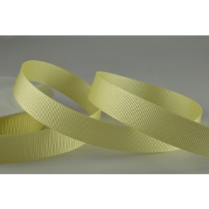 Y849 - 16mm Cream grosgrain ribbon x 20mts