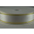 54350 - 25mm White Rosette Tramline Ribbon (100 Metres)