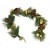 Gold Christmas Garland with Pine Cones, Holly & Baubles-Without Lights