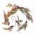 Y850 - Christmas Pine Cones & Red Berries Garland.  Length  1.5mts apx