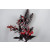 22036 - Darkened Red Berries & Snow Flower Picks. Measures - 24cm Height x 13cm Width.