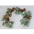 22049 - Silver Snow Christmas Pine Cones, Chestnuts & Baubles Garland. Length Apx 1m