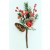22057 - Traditional Pine cone and berries with a hint of snow - festive floral pick.  Measures  Height 210mm  ,   Width  120mm 