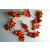 22073 - Autumn and Halloween Golden Orange leaves and fruits - a glorious garland display. Length Apx 1.5m