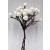 22091 - Snow white berries Christmas Deco Pick.  Measures - 11cm Height x 8cm Width.