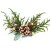 22092 -  A wintery collection of branches , snow covered pine cones and golden baubles.  Height 140mm  ,   Width  220mm   (Approx)