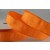 Y620 - 60mm Bright Orange Halloween Wired Decorative Ribbon x 25mts