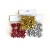 31159 - Gift packs with  9 metallic bows self adhesive 