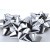 31160 - Silver Gift Packs of 6 Metallic Bows with Self Adhesive Tab
