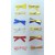 31164 - 7mm Double face satin Pre-tied Mini Bows available in various colours  ( A Fantastic price of £0.59 for 10 bows) 