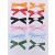 31165 - 7mm Double face Pre-tied satin Mini Bows available in various colours. (A Fantastic price of £0.42 for 10 bows) 