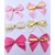 31168 - 25mm Double face satin Pre-tied Mini Bows available in various colours  (A fantastic price for 6 bows) 
