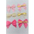 31168 - 25mm Double face satin Pre-tied Mini Bows available in various colours  (A fantastic price of £0.64 for 6 bows) 