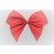 31171 - 40mm Dark Red Double face satin Mini Bows available in various colours  (4 pieces per pack) 