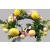 33011 - Easter Decoration.   Suitable for hanging or as a Candle centrepiece.  Dia  11.5cms  (approx)
