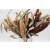 33029 - Floral display with soft textures of leaves and grasses.  Height  52cms ,  Width 21cms  (approx) 