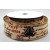 Y834 - 63mm Wired Burlap Merry Christmas Postal Ribbon x 10 Metre Rolls!