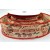 Y837 - 63mm Wired Merry Christmas Scroll Burlap Ribbon x 10 Metre Rolls!