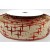 Y841 -  63mm Wired Glitter Star Printed Ribbon x 10 Metre Rolls!