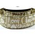 Y863 -  63mm Merry Christmas & Snowflakes Burlap Ribbon x 10 Metre Rolls!