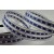 Y846 - 25mm Blue Wired Lurex Lined Ribbon x 10 Metre Rolls!