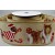 Y864 - 63mm Wired Christmas Dog Ribbon x 10 Metre Rolls!